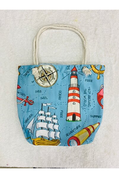 CNGZSHOP Μοντέρνα κομψή τσάντα θάλασσας με σχέδια και σχήματα, τσάντα παραλία...