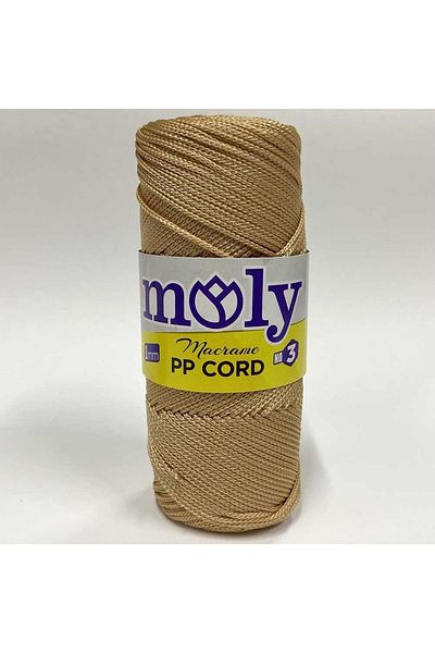 Moly Καραμέλα από πολυεστέρα μακραμέ σχοινί (100 γρ.)