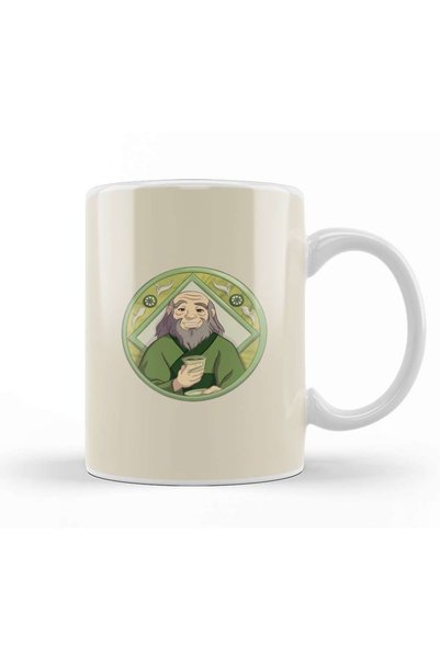 Baskı Dükkanı Avatar The Last Airbender Iroh Kupa Bardak Porselen