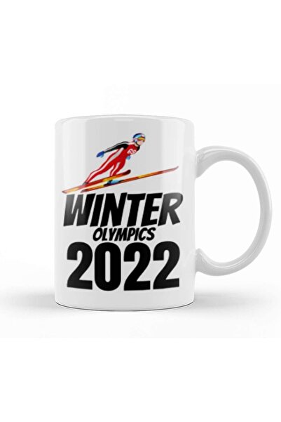 Baskı Dükkanı كوب بورسلين بتصميم قوس قزح ريترو من ويل سميث