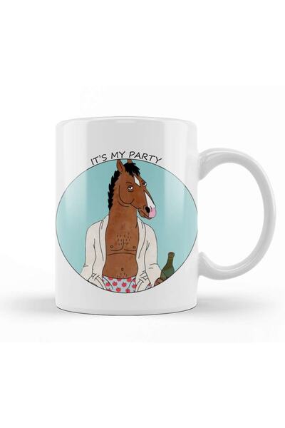 Baskı Dükkanı كوب جاك هورسمان 03 كوب بورسلين زجاجي