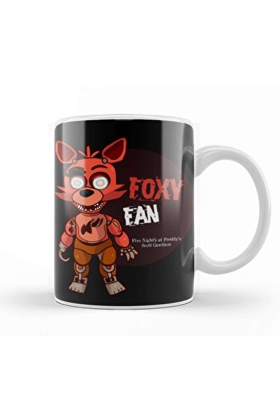 Baskı Dükkanı خمس ليالٍ في فريدي فناف أوبي مج زجاجي من البورسلين