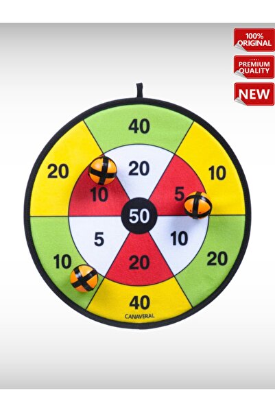 OverPazar Gmb Ev Ofis Doğa Canaveral Cırt Cırtlı Hedef Tahtası