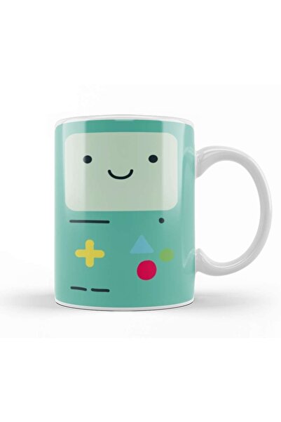 Baskı Dükkanı Bmo Adventure Time 01 - كوب وكأس بورسلين