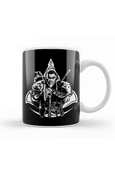 Baskı Dükkanı كوب من البورسلين Assassins Creed Valhalla Eivor The Assassins