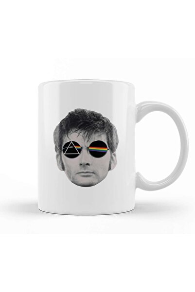 Baskı Dükkanı كوب من البورسلين من Doctor Who Dark Side Of David Tennant