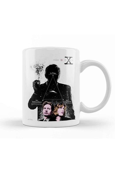 Baskı Dükkanı كوب بورسلين من X Files