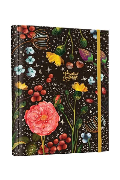 Victoria's Journals Gizli Spiralli Defter Sert Kapak 192 Sayfa 96 Yaprak 17x2...