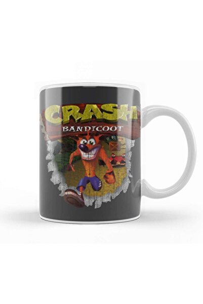 Baskı Dükkanı كوب كراش بانديكوت من البورسلين