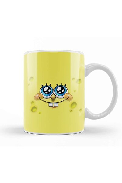 Baskı Dükkanı Sünger Bob Sponge Bob 07 Kupa Bardak Porselen