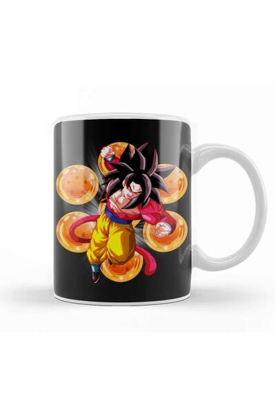 Baskı Dükkanı كوب سوبر سايان 4 جوكو 01 مصنوع من البورسلين