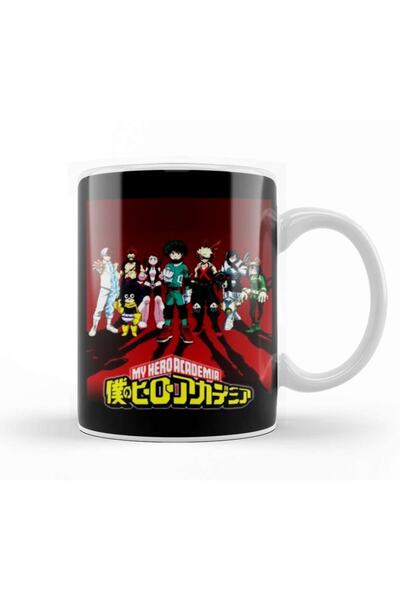 Baskı Dükkanı كوب ماي هيرو أكاديميا Mha 01 بورسلين