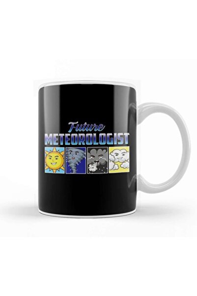 Baskı Dükkanı كوب بورسلين للطقس تورنادو من Future Meteorologist