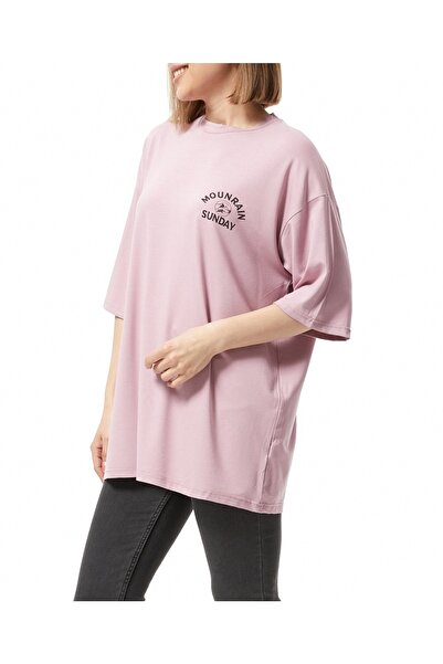 Moonjy Oversize Printed T-shirt