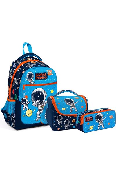 Coral High Set genți Adalinhome cu 3 compartimente