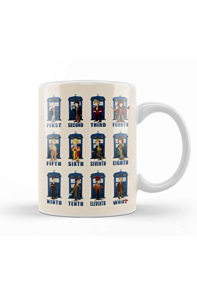 Baskı Dükkanı The Doctors The Eleventh Doctor Kupa Bardak Porselen