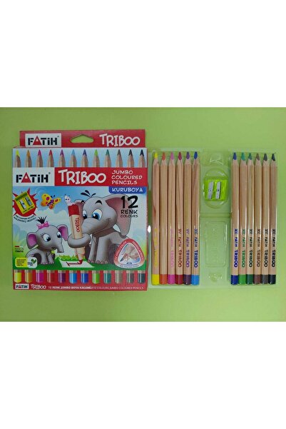 Pensan Fatih Trıboo 12 Li Jumbo Kuru Boya