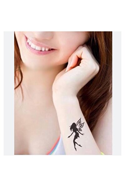 petit bijou Melek Peri su Perisi Geçici Dövme göğüs bilek sırt bacak Dövmesi Tattoo