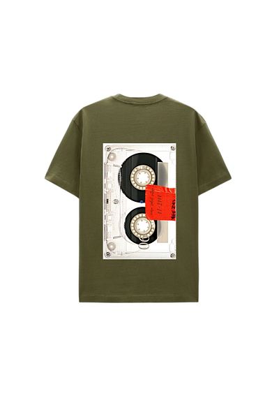 CERENCE AKÇA OKULCUNUZ Μπλουζάκι Cc Collections Cassette Design Oversize