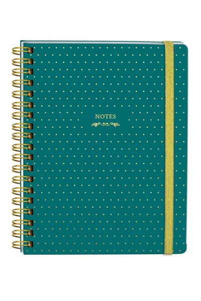 Victoria's Journals Spiralli Defter Sert Kapak 192 Sayfa 96 Yaprak 17x24 Cm 9...
