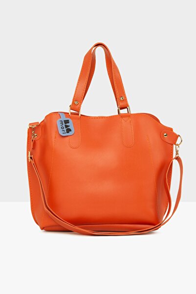 Bagmori Tile Women's Three Compartment Snap Detail Bag M000002918