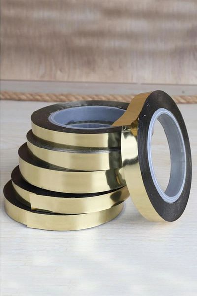 SURPRISE PARTY STORE Shiny Metalized Gold Gold Raffia 25 Mt (Ballon Thread)