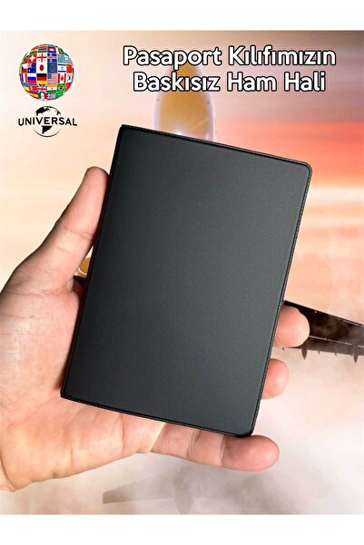 Cekuonline Kostümlü Kurbağa Desenli Pürüzsüz Yüzey Deri Pasaport Kılıfı Kabı Tüm Ülke Pasaportlarına Uygun