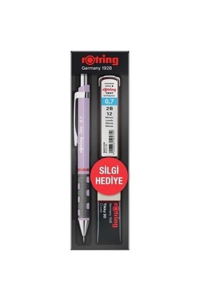 Rotring School Set Tıkky Min Eraser 3 Pieces 0.7 Mm Lilac Ro-kk07-07-lıla