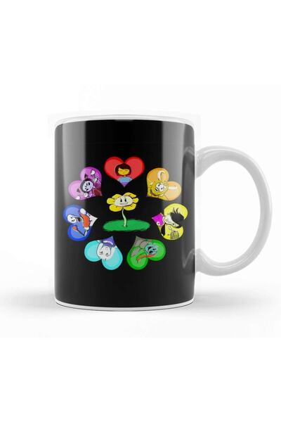 Baskı Dükkanı Chara Undertale Friends Kupa Bardak Porselen