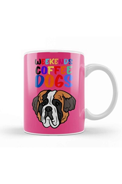 Baskı Dükkanı Funny Dog Lover Gift For Men Mug Cup Porcelain