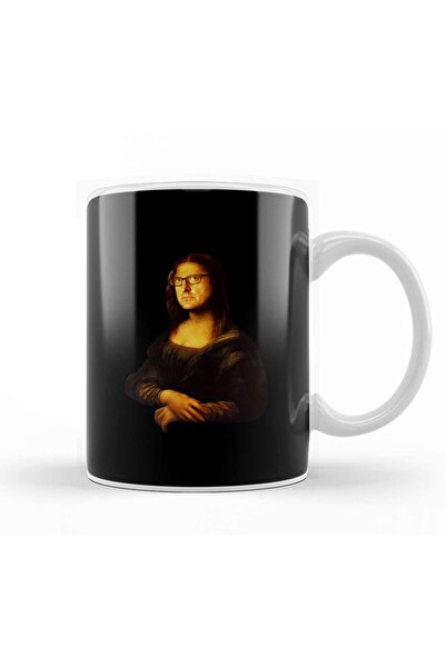 Baskı Dükkanı لويس ثيروكس - كوب بورسلين بتصميم الموناليزا