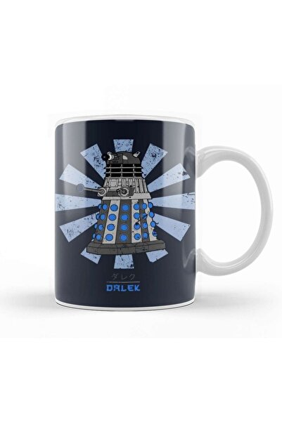 Baskı Dükkanı كوب دكتور هو الزجاجي من دالك ريترو ياباني من البورسلين