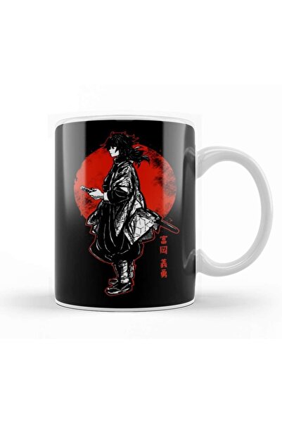 Baskı Dükkanı كوب توميوكا جيو جيو ريد مون من البورسلين