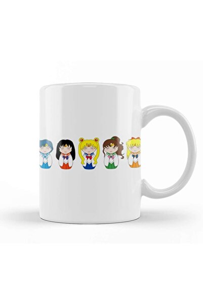 Baskı Dükkanı كوب بحار القمر كوكيشي من البورسلين