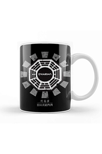 Baskı Dükkanı مبادرة دارما Lost Retro كوب زجاجي ياباني من البورسلين