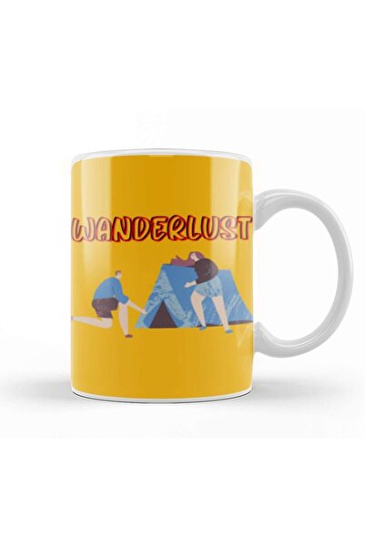 Baskı Dükkanı كوب بورسلين بتصميم هدية مرحة للسفر لمحبي رحلة السفر والمغامرين ...