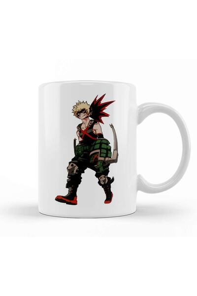 Baskı Dükkanı كوب باكوغو كاتسوكي 01 من البورسلين