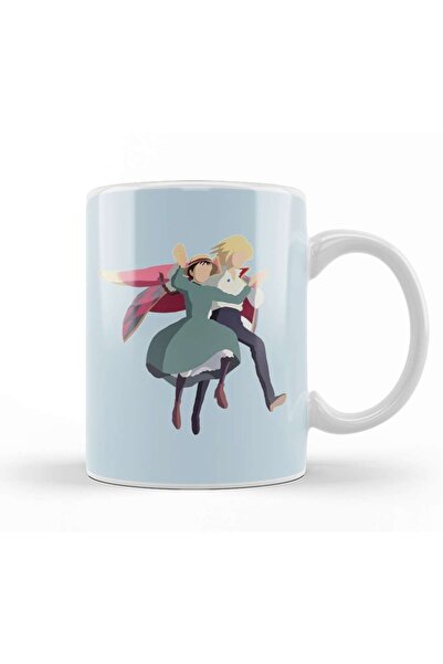 Baskı Dükkanı قلعة هاول المتحركة 05 مج زجاجي من البورسلين