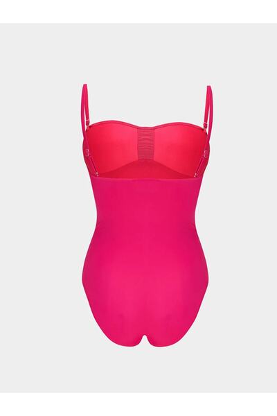 LC Waikiki Lcw Dream Büzgü Detaylı Kadın Mayo