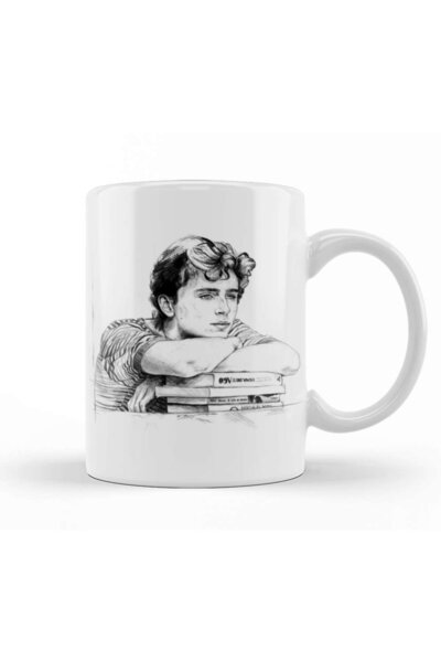 Baskı Dükkanı كوب إليو اتصل بي باسمك تيموثي شالاميت كوب زجاجي من البورسلين