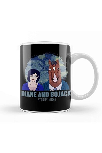 Baskı Dükkanı مج بوجاك وديان ستاري نايت زجاجي من البورسلين