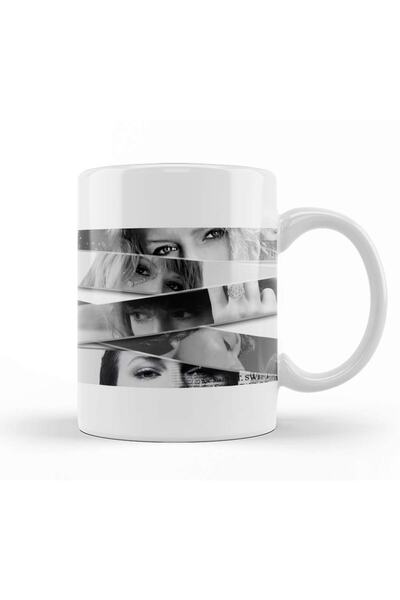 Baskı Dükkanı كوب بورسلين من تايلور سويفت آيز أول تو ويل