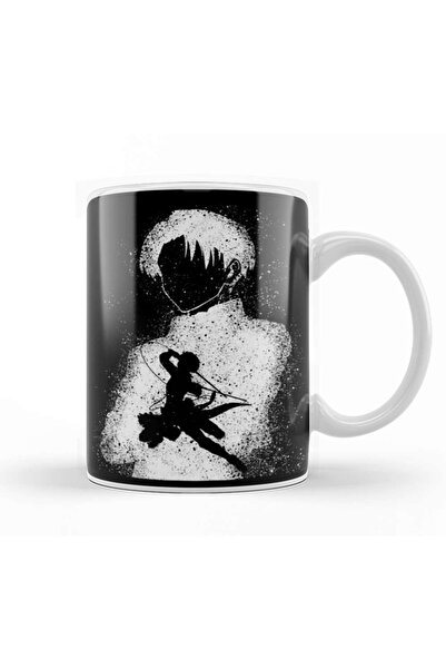 Baskı Dükkanı ليفي اكرمان كوب صورة ظلية زجاج بورسلين