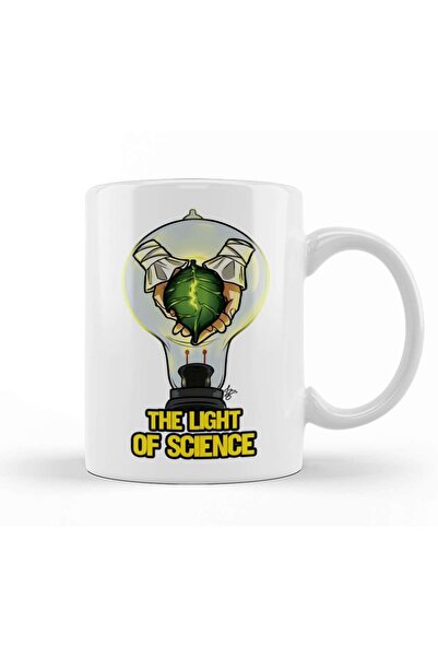 Baskı Dükkanı مج دكتور ستون ضوء العلوم زجاج بورسلين