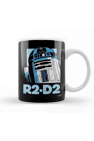 Baskı Dükkanı كوب بورسلين R2 D2 Star Wars