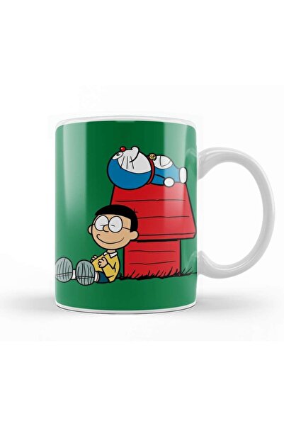 Baskı Dükkanı Doraemon Doraenuts 01 Mug Cup Porcelain