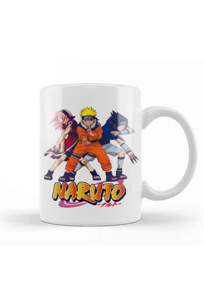 Baskı Dükkanı Naruto Anime 01 Mug Cup Porcelain