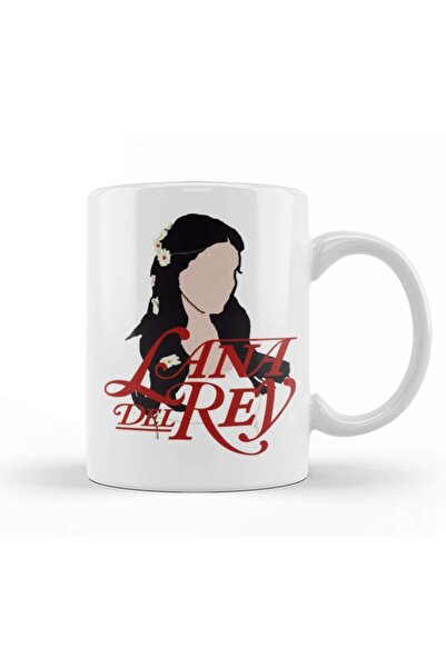 Baskı Dükkanı كوب لانا ديل ري لوست زجاج بورسلين