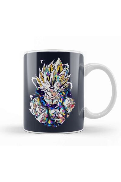 Baskı Dükkanı كوب ماجين فيجيتا فيجيتا دراغون بول زد من البورسلين