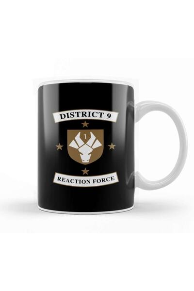 Baskı Dükkanı كوب ديستريكت 9 رد فعل فورس زجاج بورسلين